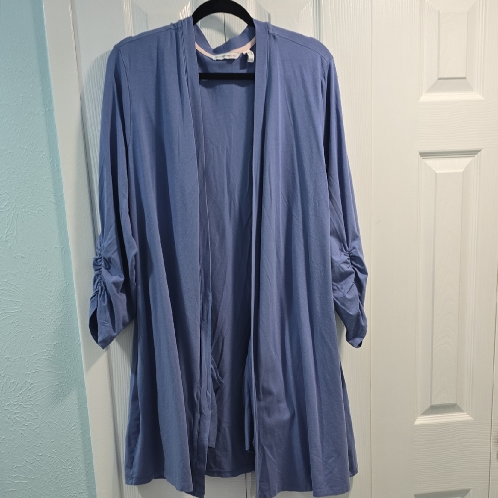 Isaac Mizrahi Live! 3/4 Sleeve Open Front Cardigan